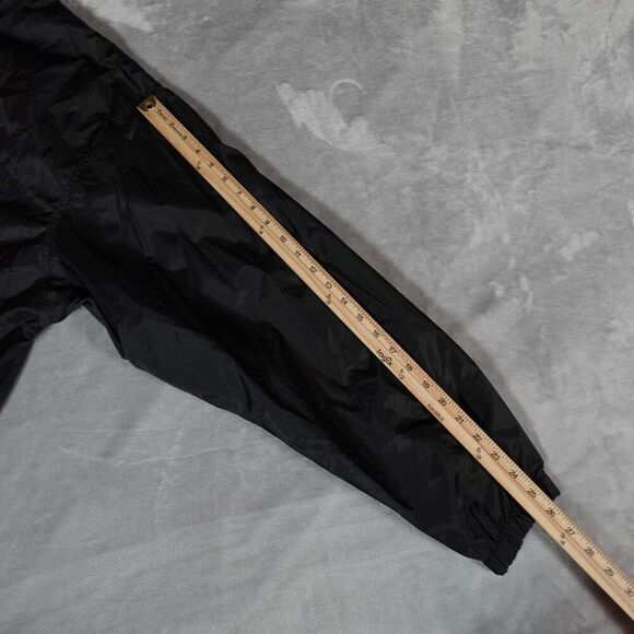 Vintage Adidas Windbreaker Jacket Coat Mens XL Embroidered Logo Black 90s - Picture 11 of 11